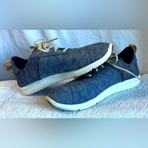 Toms Blue and White Women's Sneakers